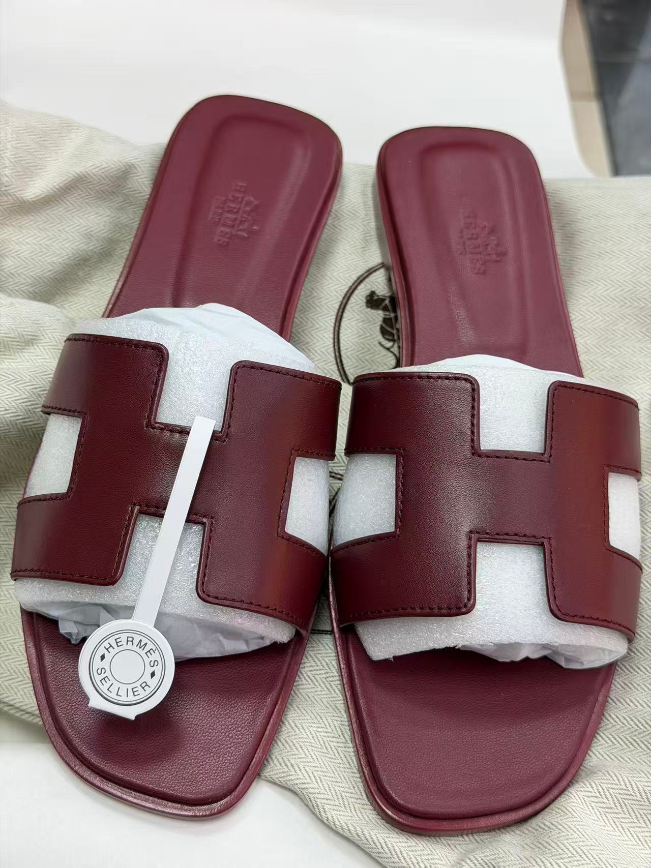 Burgundy Cutout Slides Original product photograph
