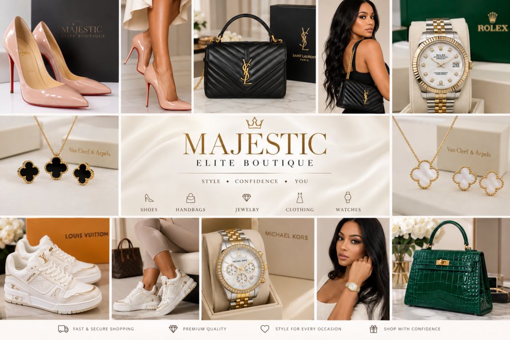 Majestic Elite Boutique collection lookbook.